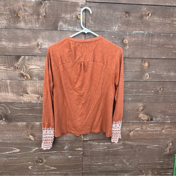 Orvis Women’s Embroidered Long Sleeve Button Shirt Size Small - Picture 7 of 7